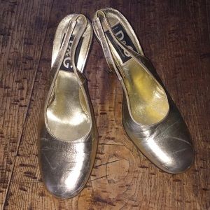 D&G DOLCE&CABBANA Slingback Heels